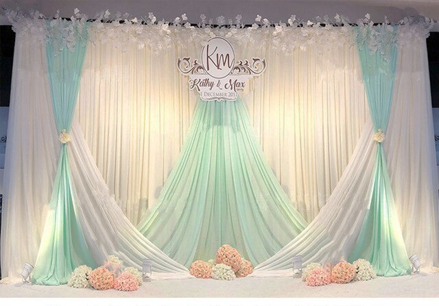3×3M Fashion New Wedding Backdrop Curtain For Wedding Event