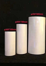Load image into Gallery viewer, Metal cylinder Pillar stand rack for Wedding cake flower crafts decor  food candy display pedestal columns for grant event props