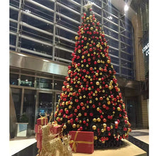Load image into Gallery viewer, Large Christmas Tree 4-20m Christmas Tree Package Hotel Decoration Outdoor Frame Christmas Tree with Decorative Accessories
