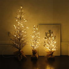 Load image into Gallery viewer, LED Christmas Tree Ice Cone Night Light Home Atmosphere Christmas Min Fairy Light Garlands For Wedding Party New Decoration Gift