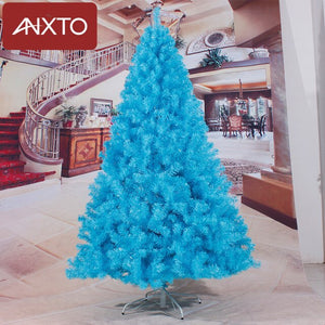 180cm Christmas tree black blue artificial Christmas tree decorations merry Christmas decorations for home Christmas ornaments