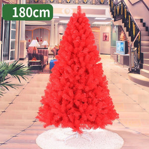 180cm Christmas tree pink rose red artificial Christmas tree decorations Christmas decorations for home Christmas ornaments