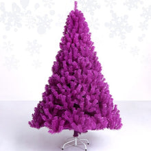 Load image into Gallery viewer, 180cm Christmas tree purple gold artificial Christmas tree decorations for home Christmas ornaments merry Christmas