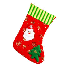 Load image into Gallery viewer, Christmas Stocking Sock Kids Gifts Bag Holders Santa Claus Candy Bags Xmas Tree Hanging Ornament Christmas Decorations for Home
