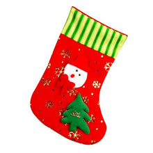 Load image into Gallery viewer, Christmas Stocking Sock Kids Gifts Bag Holders Santa Claus Candy Bags Xmas Tree Hanging Ornament Christmas Decorations for Home