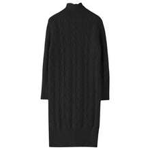 Load image into Gallery viewer, Women s Clothing Dresses Christmas sexy pullover jurken work beige knitted floral dress plus size long 2019 autumn winter
