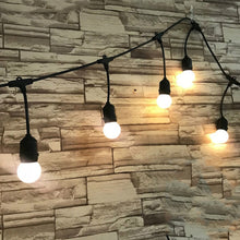 Load image into Gallery viewer, Thrisdar 10M 15M Commercial Grade Outdoor Christmas LED String Light Patio Backyard Bistro Cafe Pergola Hanging Garland Light