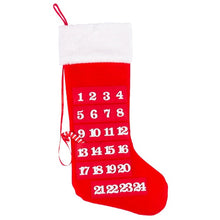 Load image into Gallery viewer, Christmas Santa Claus Calendar Hanging Cartoon Advent CalendarCountdown Calendar DIY Craft for New Year Party Decor