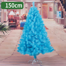 Load image into Gallery viewer, 150cm Christmas tree black blue artificial Christmas tree decorations merry Christmas decorations for home free shipping