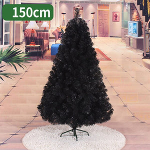 150cm Christmas tree black blue artificial Christmas tree decorations merry Christmas decorations for home free shipping