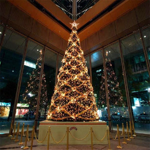 Christmas Decorations Large Steel Frame Christmas Tree Frame Hotel Shopping Mall Outdoor Christmas Scene Decoration