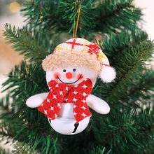 Load image into Gallery viewer, Christmas Bell Christmas Tree Hanging Doll Pendant Decoration Holiday Decoration Snowman/Santa Claus/Elk
