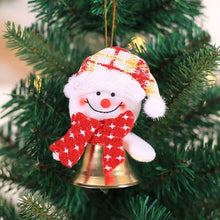 Load image into Gallery viewer, Christmas Bell Christmas Tree Hanging Doll Pendant Decoration Holiday Decoration Snowman/Santa Claus/Elk