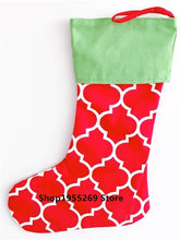 Load image into Gallery viewer, Christmas Stocking 250pcs/lot  Xmas Socks Candy Cane Stocking Bag 4 Styles Can Mix Fast Shipping