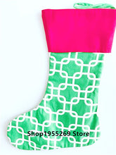 Load image into Gallery viewer, Christmas Stocking 250pcs/lot  Xmas Socks Candy Cane Stocking Bag 4 Styles Can Mix Fast Shipping