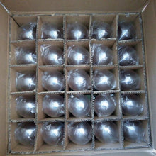 Load image into Gallery viewer, Wholelsae 9cm diameter Transparent PS plastic ball Christmas decoration ball
