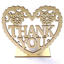 Load image into Gallery viewer, DHL 100sets Heart shaped wooden board DIY LED Tealight Candles Flameless For Christmas Holiday Wedding Party  Home Decoration