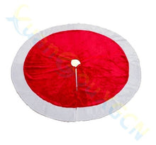 Load image into Gallery viewer, 64pcs Flannel FUR CURPET Shag Carpet home bar market mall Christmas tree skirt apron Christmas Decoration party Supplies