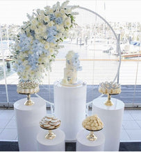 Load image into Gallery viewer, Grid Arch flower balloon diy Decoration wedding backdrops metal stand grand event party Background props Grid Screen Decoration