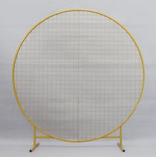 Load image into Gallery viewer, Grid Arch flower balloon diy Decoration wedding backdrops metal stand grand event party Background props Grid Screen Decoration