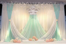 Load image into Gallery viewer, 3×3M Fashion New Wedding Backdrop Curtain For Wedding Event Decoration Party Background Curtain