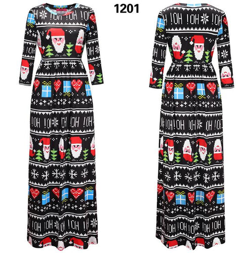 20pcs/lots AliExpress Amazon Europe Station 2017 new Christmas dress clothes dress Christmas costume female