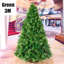 Load image into Gallery viewer, 3 Sizes Santa Claus Tree 3 Styles Leaves Beautiful Hanging Ornament Decor PVC Christmas Tree Green Christmas Tree MCC245-251