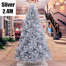 Load image into Gallery viewer, 4 Sizes Santa Claus Tree PVC Christmas Tree Sliver Christmas Tree Christmas Supplies &amp; Christmas Decorations MCC241-243
