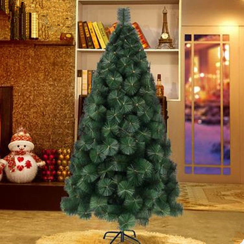 1.5 m/ 150cm encrypted Christmas tree full pine needle tree Christmas hotel mall home decoration with ornaments